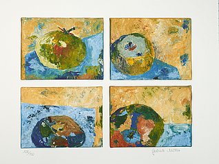 15. Jahresgabe 2005 - Gabriele Müller (Daun) "Äpfel"